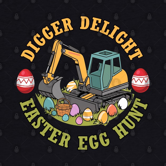 Eggscavator Digging for Easter Joy by TaansCreation 